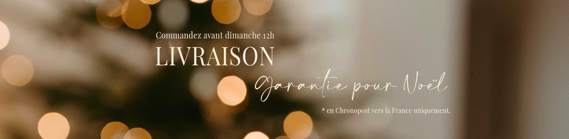 Livraison garantie 2025