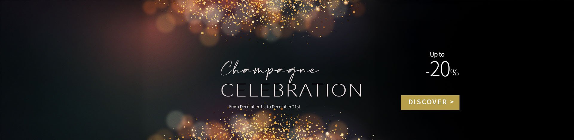Celebration champagne 2025
