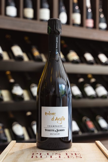 Champagne Vouette et Sorbée - Blanc d'Argile - Garrafa 75 cl