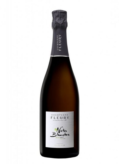 Champagne Fleury - Notes Blanches 2018 - Bouteille 75CL Champagne Fleury - Notes Blanches 2018 - Bouteille 75CL