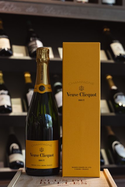 Champagne Veuve Clicquot - Carte Jaune - Botella 75CL - Estuche