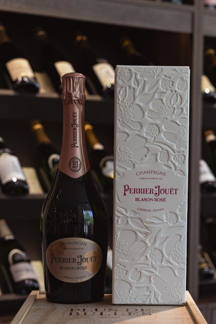 Champagne Perrier-Jouët - Blason Rosé - Flasche 75 cl - Etui