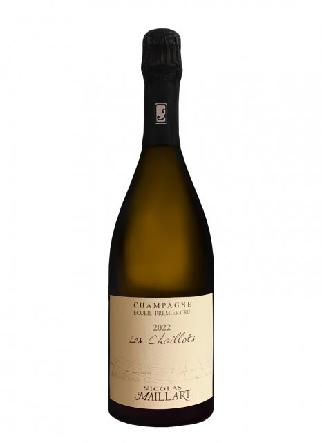 Champagne Nicolas Maillart - Les Chaillots Premier Cru 2022 - Garrafa 75 cl Champagne Nicolas Maillart - Les Chaillots Premier Cru 2022 - Garrafa 75 cl