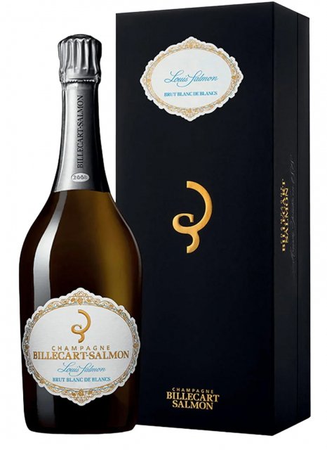 Champagne Billecart-Salmon - Louis Salmon Blanc de Blancs 2013 - Garrafa 75 cl - Caixa