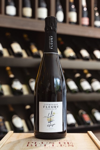 Champagne Fleury - 4 Cépages 2014 - Botella 75CL