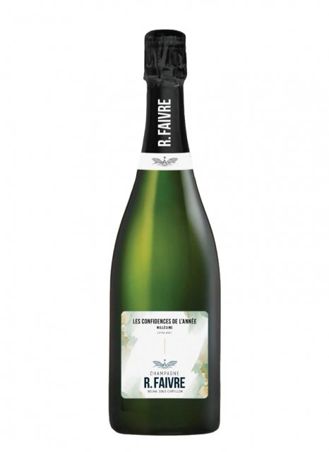 Champagne R.Faivre - Les Confidences de l'année 2019 - Flasche 75 cl Champagne R.Faivre - Les Confidences de l'année 2019 - Flasche 75 cl