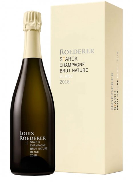 Champagne Louis Roederer - Brut Nature 2018 by Starck - Bouteille 75CL - Coffret