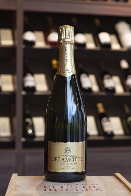 Champagne Delamotte - Blanc de Blancs 2018 - Garrafa 75 cl