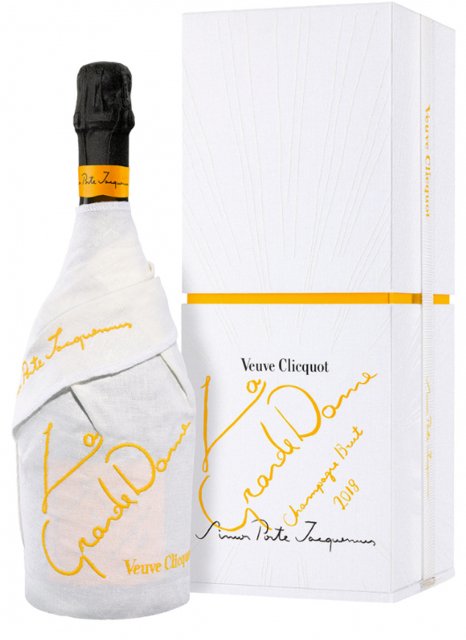 Champagne Veuve Clicquot - La Grande Dame 2018 éd. Jacquemus - Bottiglia 75 cl - Cofanetto Champagne Veuve Clicquot - La Grande Dame 2018 éd. Jacquemus - Bottiglia 75 cl - Cofanetto
