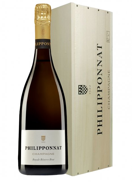 Champagne Philipponnat - Royale Réserve - Jeroboam 300 cl - Houten kist