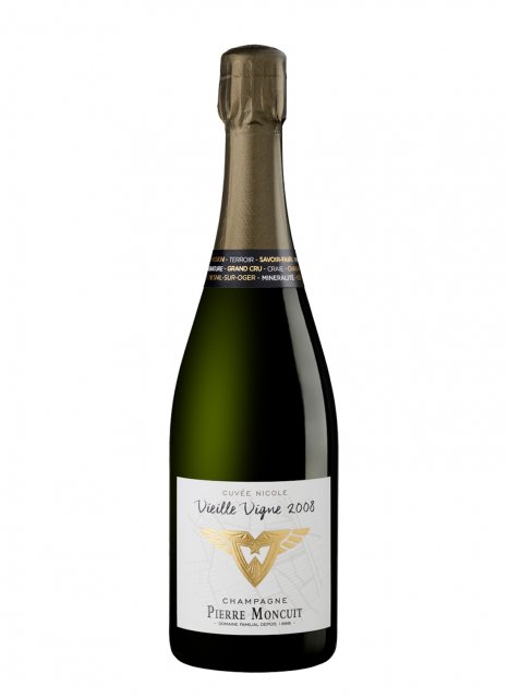 Champagne Pierre Moncuit - Cuvée Nicole Moncuit Vieilles Vignes 2008 - Flasche 75 cl Champagne Pierre Moncuit - Cuvée Nicole Moncuit Vieilles Vignes 2008 - Flasche 75 cl