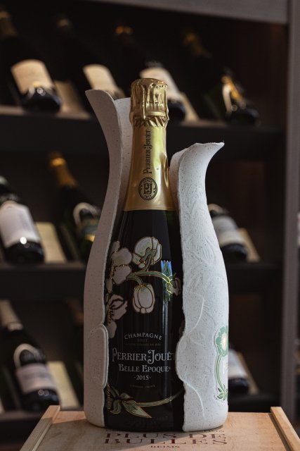 Champagne Perrier-Jouët - Belle Epoque 2015 - éd. Fernando Laposse - Bottiglia 75 cl - Cofanetto