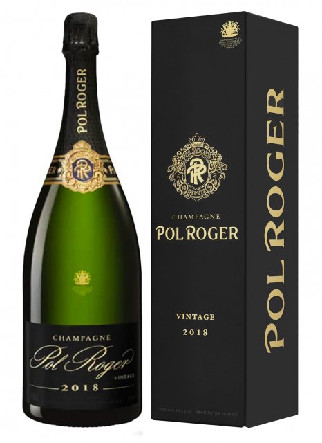 Champagne Pol Roger - Vintage 2018 - Magnum 150CL - Etui