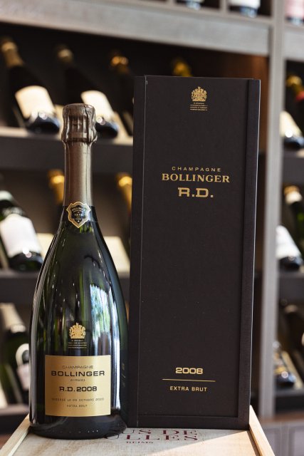 Champagne Bollinger - R.D. 2008 - Bouteille 75CL - Coffret