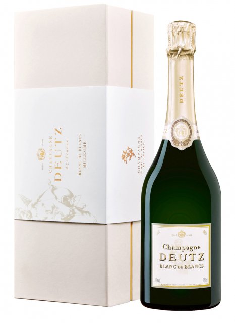 Champagne Deutz - Blanc de Blancs 2020 - Bouteille 75CL - Coffret Champagne Deutz - Blanc de Blancs 2020 - Bouteille 75CL - Coffret