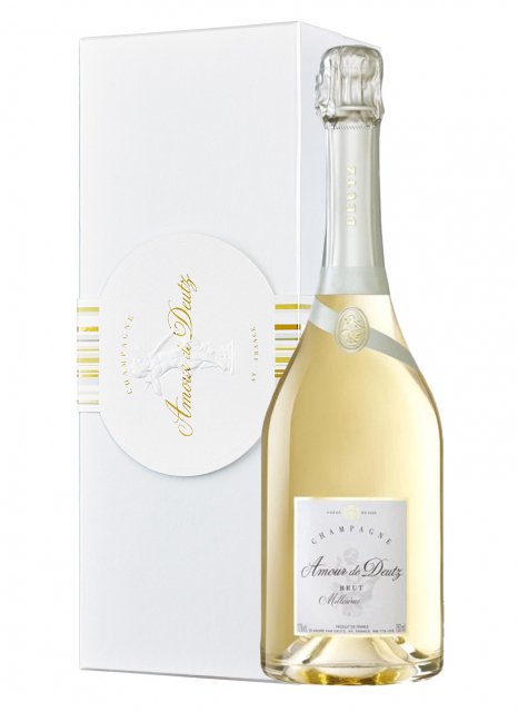 Champagne Deutz - Amour de Deutz 2015 - Bottiglia 75 cl - Cofanetto Champagne Deutz - Amour de Deutz 2015 - Bottiglia 75 cl - Cofanetto