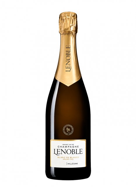 Champagne Lenoble - Blanc de Blancs, Grand Cru Chouilly 1996 - Fles 75 cl - Houten kist Champagne Lenoble - Blanc de Blancs, Grand Cru Chouilly 1996 - Fles 75 cl - Houten kist