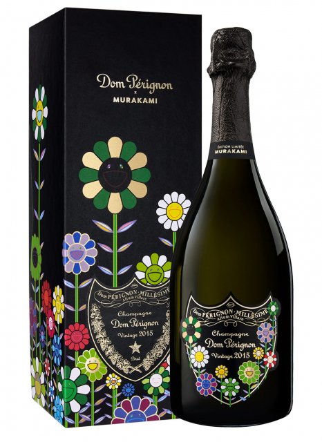 Dom Pérignon Champagne - Vintage 2015 éd. Murakami - Bottle 75cl - Presentation pack