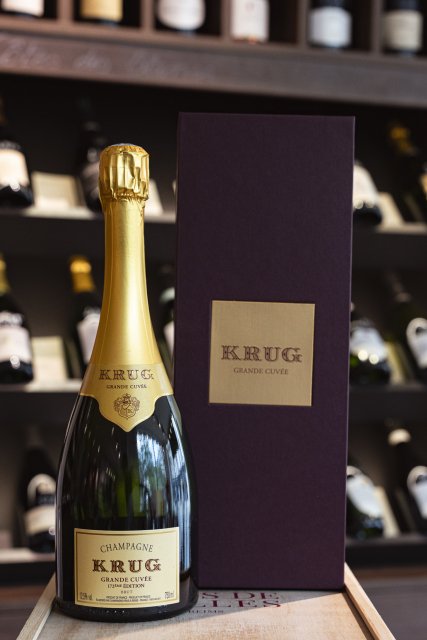 Champagne Krug - La Grande Cuvée (172e édition) - Garrafa 75 cl - Caixa