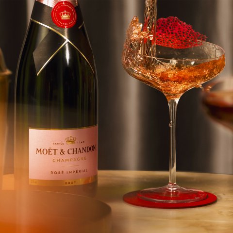 Champagne Moët & Chandon - Rosé Impérial - Botella 75CL