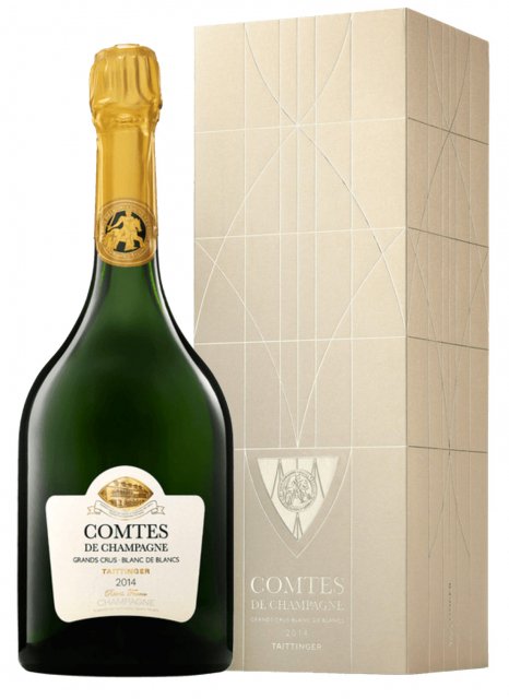Champagne Taittinger - Comtes de Champagne 2014 - Botella 75CL - Cofre Champagne Taittinger - Comtes de Champagne 2014 - Botella 75CL - Cofre