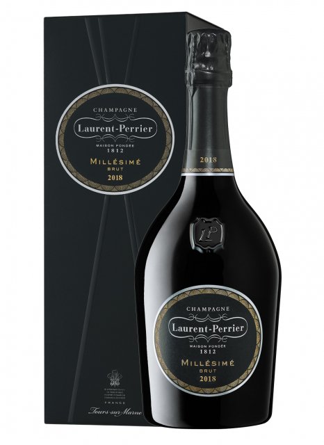 Champagne Laurent-Perrier - Brut Millésimé 2018 - Garrafa 75 cl - Estojo