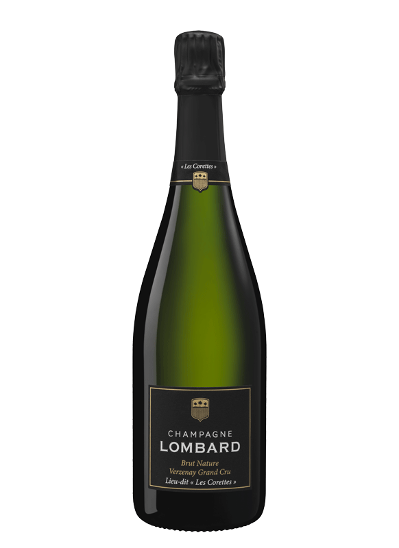 Champagne Lombard - Brut Nature Verzenay Grand Cru Les Corettes - Flasche 75 cl Champagne Lombard - Brut Nature Verzenay Grand Cru Les Corettes - Flasche 75 cl