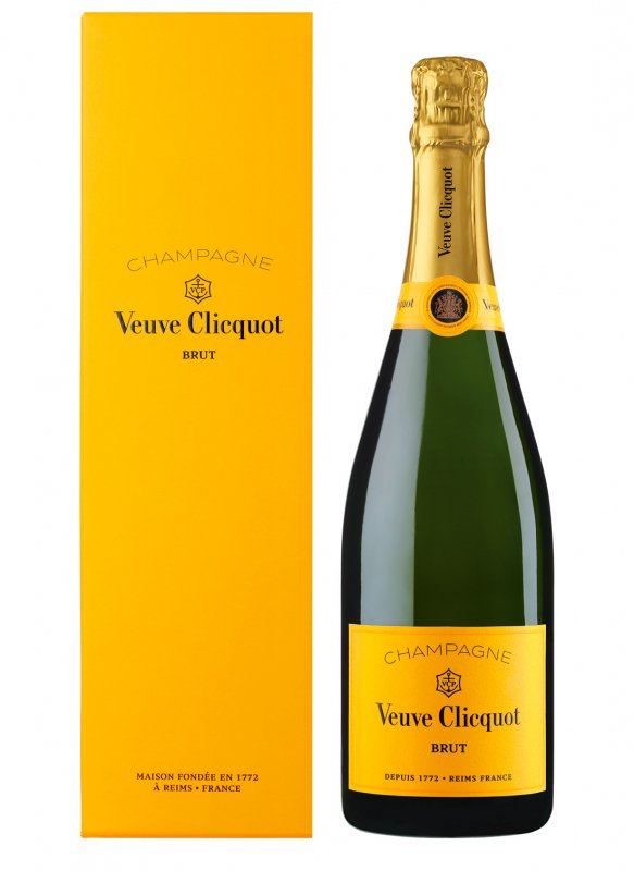 Champagne Veuve Clicquot - Carte Jaune - Bouteille 75CL - Etui Champagne Veuve Clicquot - Carte Jaune - Bouteille 75CL - Etui