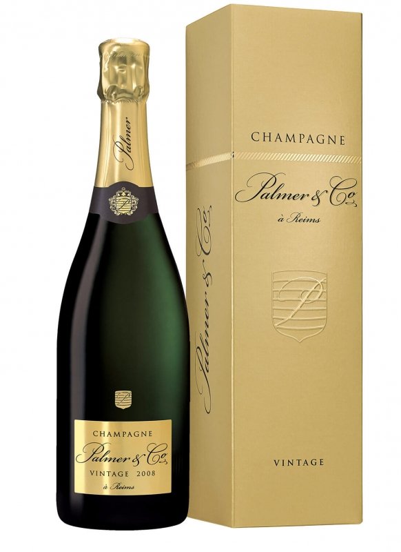 Champagne Palmer & Co - Vintage 2008 - Bouteille 75CL - Etui