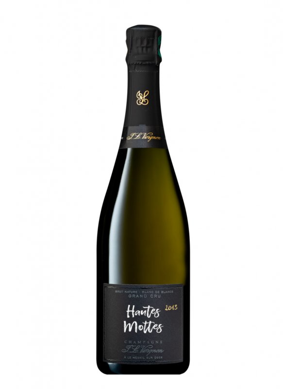Champagne J-L Vergnon - Hautes Mottes 2013 - Garrafa 75 cl Champagne J-L Vergnon - Hautes Mottes 2013 - Garrafa 75 cl