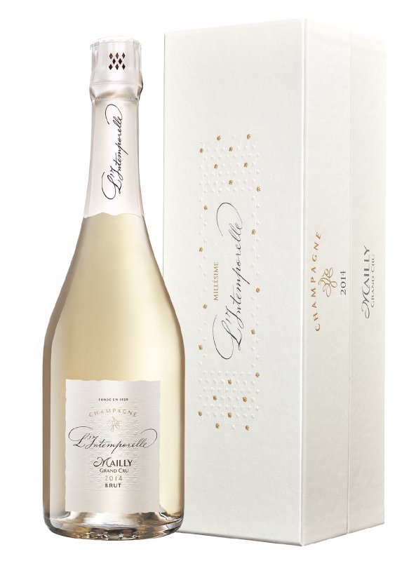 Champagne Mailly Grand Cru - L'Intemporelle 2014 - Bouteille 75CL - Coffret Champagne Mailly Grand Cru - L'Intemporelle 2014 - Bouteille 75CL - Coffret