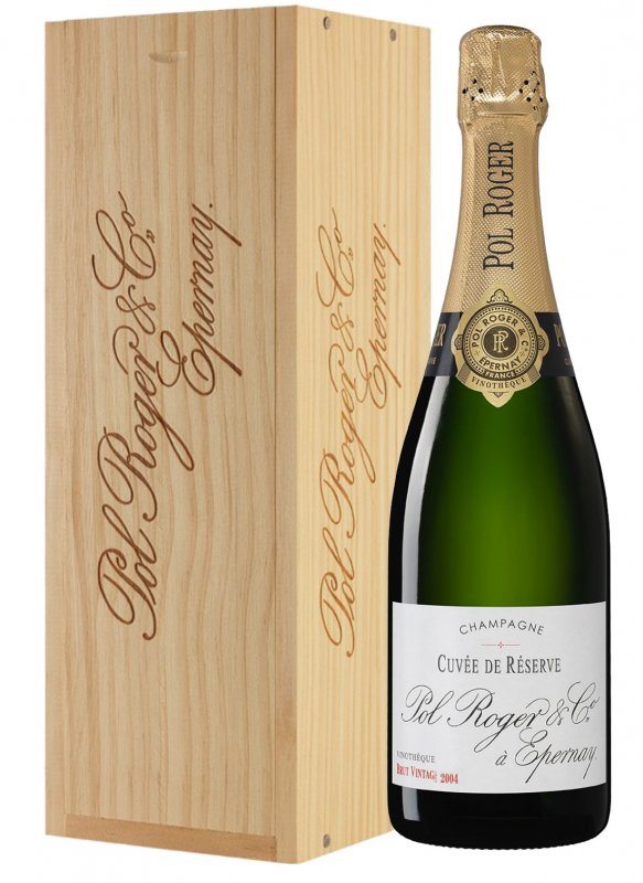 Pol Roger Champagne - Vintage 2004 Vinothèque - Magnum 150cl - Wooden case Pol Roger Champagne - Vintage 2004 Vinothèque - Magnum 150cl - Wooden case