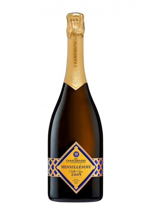 Champagne Guy Charlemagne - Mesnillésime 2009 - Bouteille 75CL Champagne Guy Charlemagne - Mesnillésime 2009 - Bouteille 75CL