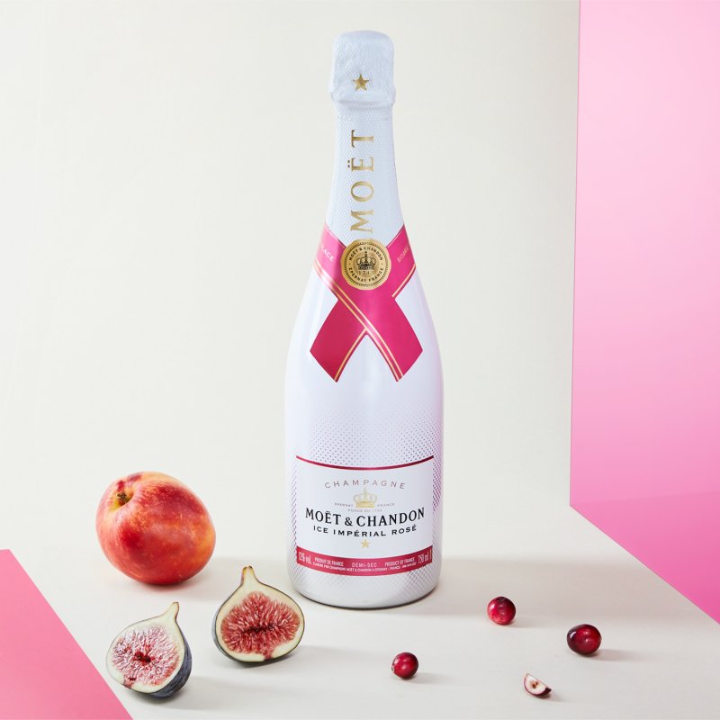 Sac isotherme à champagne Moët & Chandon-Lettrage en strass