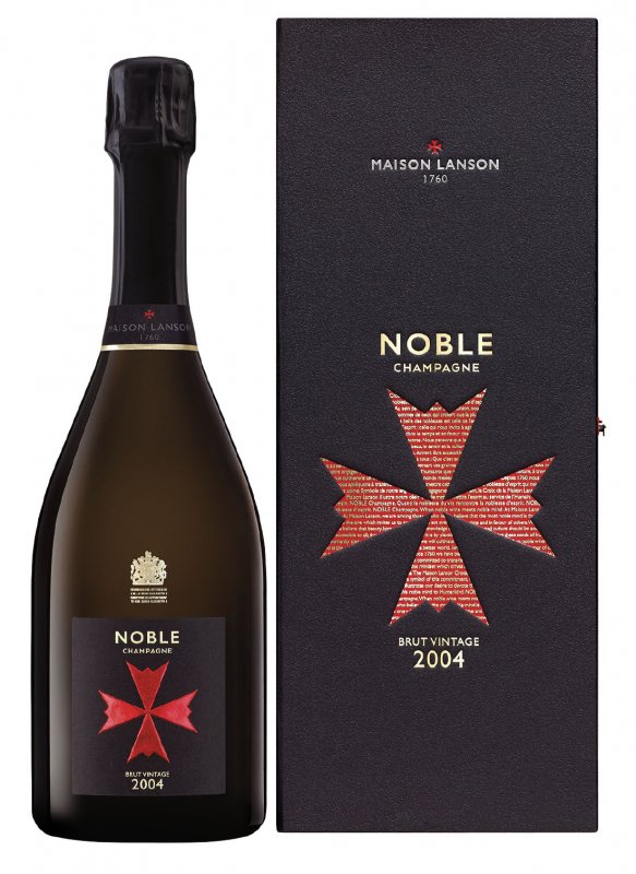 Champagne Lanson - Noble Champagne Brut 2004 - Garrafa 75 cl - Caixa Champagne Lanson - Noble Champagne Brut 2004 - Garrafa 75 cl - Caixa