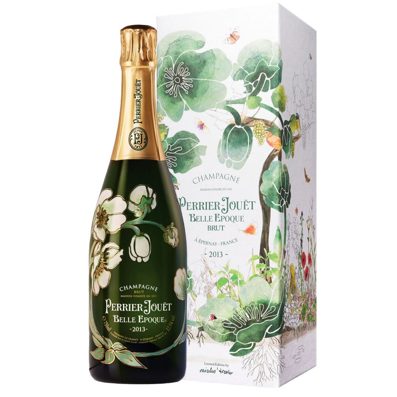 Perrier-Jouët Champagne - Belle Epoque 2013 - Bottle 75cl - Presentation pack Perrier-Jouët Champagne - Belle Epoque 2013 - Bottle 75cl - Presentation pack