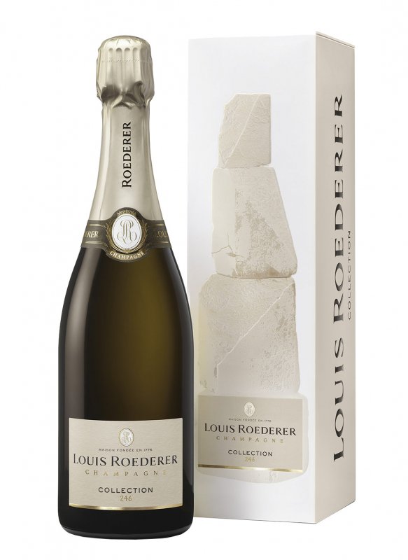 Champagne Louis Roederer - Collection 246 - Garrafa 75 cl - Estojo
