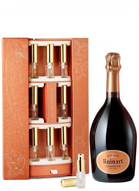 Champagne Ruinart - Interprétation Rosé - Garrafa 75 cl - Caixa Champagne Ruinart - Interprétation Rosé - Garrafa 75 cl - Caixa