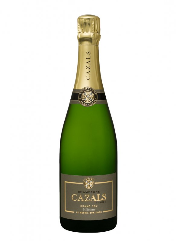 Champagne Cazals - Millésime 2014 - Bouteille 75CL Champagne Cazals - Millésime 2014 - Bouteille 75CL