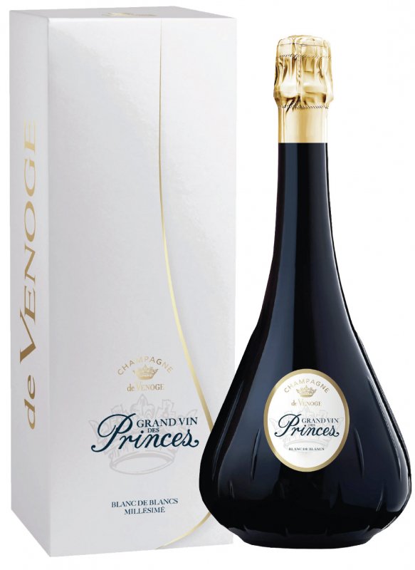 De Venoge Champagne - Grand Vin des Princes Blanc de Blancs 2015 - Bottle 75cl - Presentation pack De Venoge Champagne - Grand Vin des Princes Blanc de Blancs 2015 - Bottle 75cl - Presentation pack