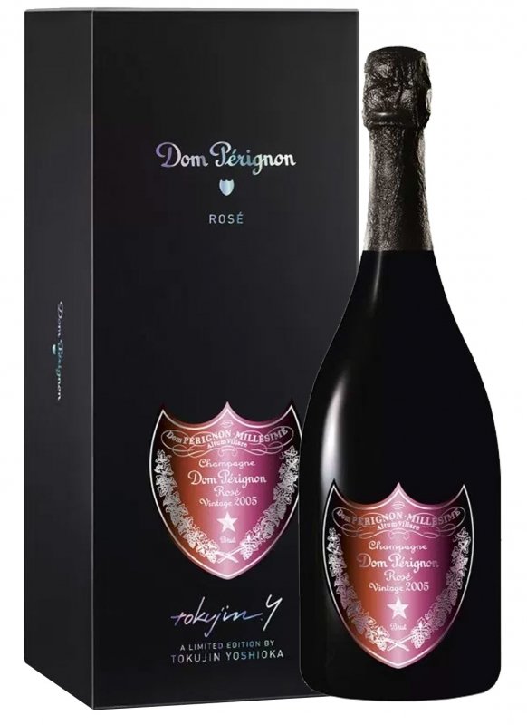 Champagne Dom Pérignon - Vintage Rosé 2005 éd. Tokujin Yoshioka - Bouteille 75CL - Coffret Champagne Dom Pérignon - Vintage Rosé 2005 éd. Tokujin Yoshioka - Bouteille 75CL - Coffret