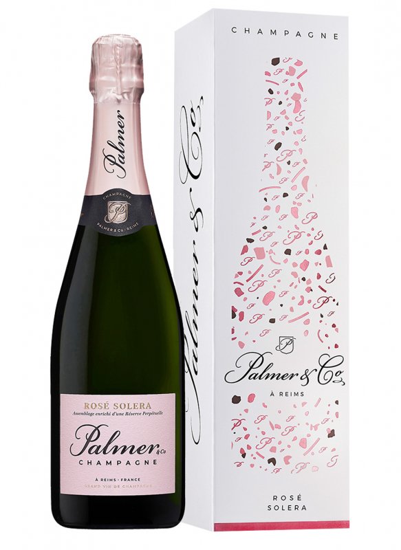 Champagne Palmer & Co - Rosé Solera - Bouteille 75CL - Etui Champagne Palmer & Co - Rosé Solera - Bouteille 75CL - Etui
