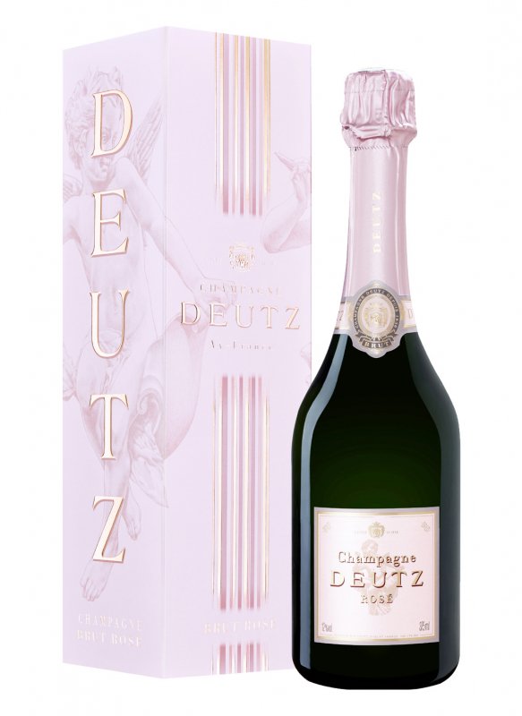 Champagne Deutz - Brut Rosé - Meia garrafa 37,5 cl - Estojo