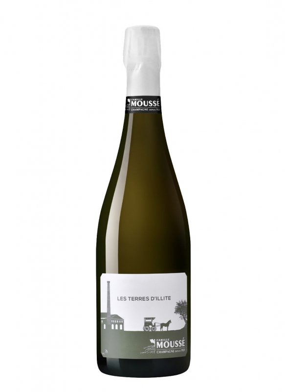Champagne Famille Moussé - Terre d'Illite 2020 - Garrafa 75 cl Champagne Famille Moussé - Terre d'Illite 2020 - Garrafa 75 cl