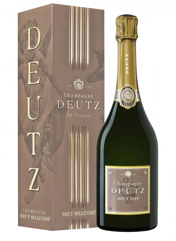 Deutz Champagne - Brut 2010 - Bottle 75cl - Box Deutz Champagne - Brut 2010 - Bottle 75cl - Box