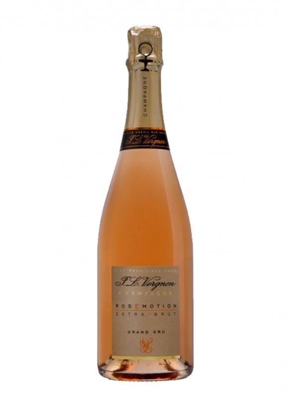 Champagne J-L Vergnon - Rosémotion Extra Brut - Garrafa 75 cl