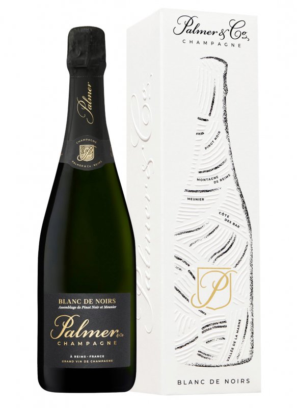 Champagne Palmer & Co - Blanc de Noirs - Botella 75CL - Estuche Champagne Palmer & Co - Blanc de Noirs - Botella 75CL - Estuche