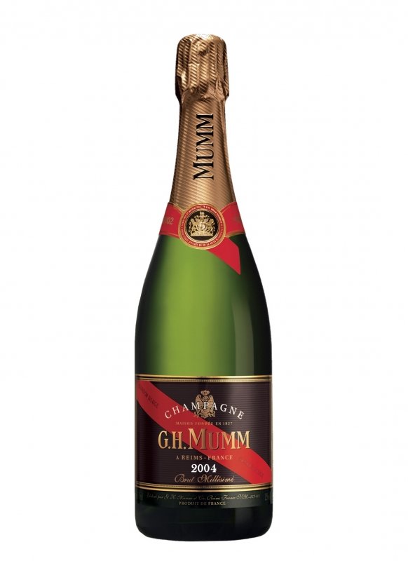 Champagne Mumm - Brut Millésime 2004 - Garrafa 75 cl Champagne Mumm - Brut Millésime 2004 - Garrafa 75 cl