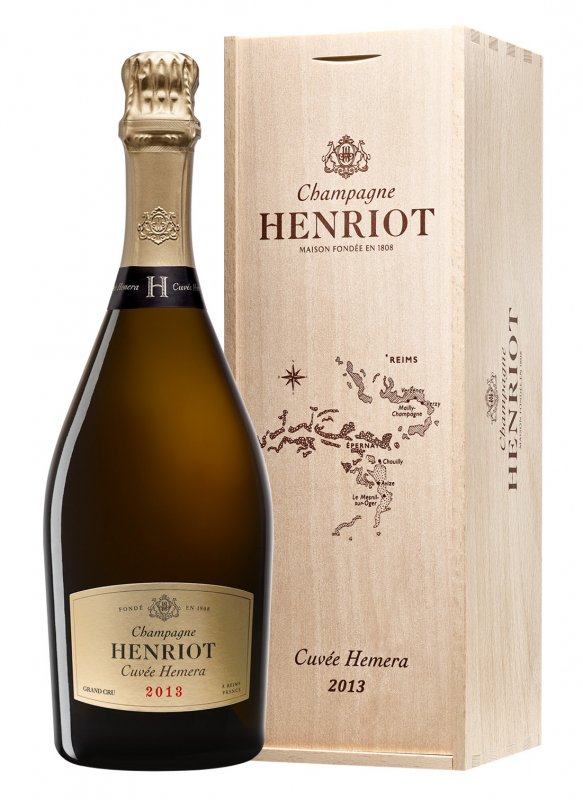 Champagne Henriot - Hemera 2013 - Fles 75 cl - Box