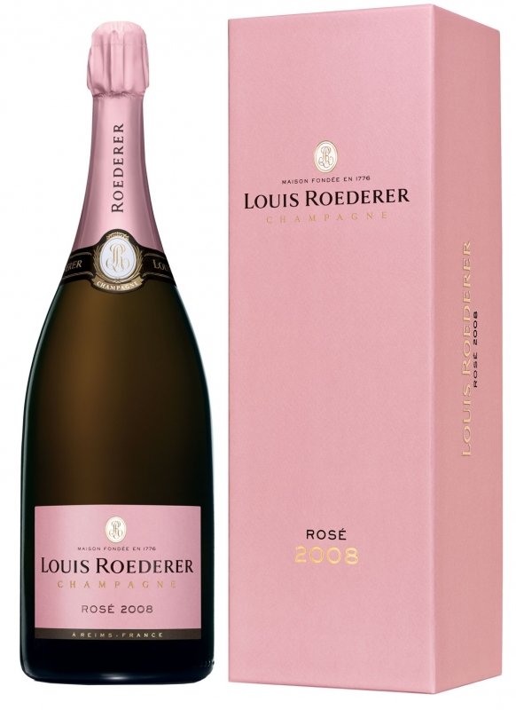 Champagne Louis Roederer - Rosé 2008 - Magnum 150CL - Coffret